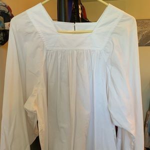 Doen (capo I think!) top in salt (white)